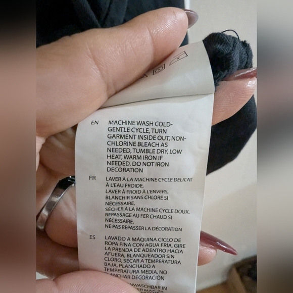 Brixton Black Cotton T-Shirt - Picture 6 of 6